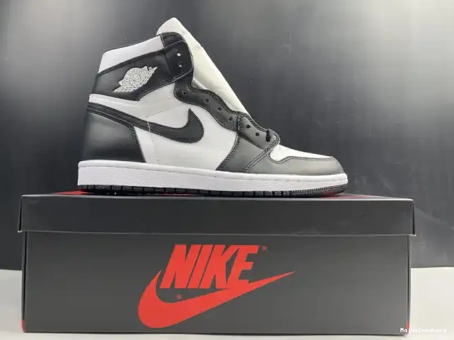 MaikeSneakers Air White 1 555088-010 Retro (2014) Black Jordan 0618